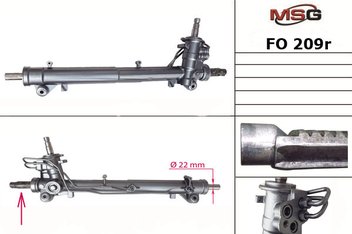 msg-fo209r Рулевая рейка восстановленная MSG FO 209R